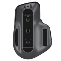 Souris sans fil Logitech MX Master 3 avec batterie rechargeable et fonction Flow pour un changement facile entre plusieurs ordinateurs
