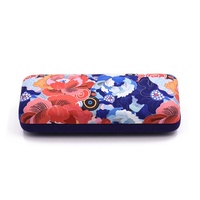 Bestpackaging Logo personnalisé Étui à lunettes en métal microfibre Étui pour lunettes en fer Boîte d'emballage pour lunettes à coque dure