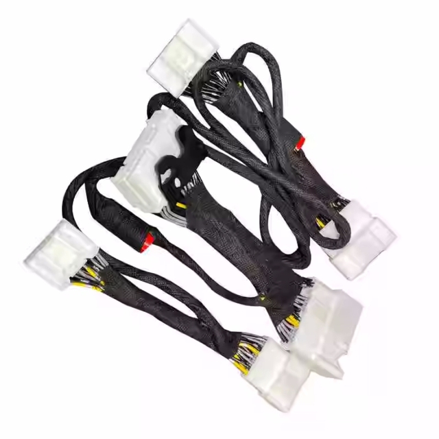 Auto Stereo Car Radio Wire Harness Car Audio Connector Android Power Harness Volkswagen/Audi/bm ISO Radio Video Cable