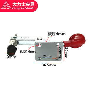 MISUMI <b>Quick</b> <b>Clamp</b> GH-102-B 73mm Horizontal Bench Vise For Welding Inspection - Product Image 2