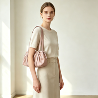 Sacs à main en cuir PVC souples, sacs hobo à bandoulière pour femme, sacs fourre-tout avec poignée supérieure, logo de marque personnalisé