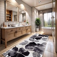 Tapis de couloir long lavable, rembourré et antidérapant pour cuisine, technique de fabrication