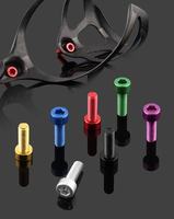 Vis en titane M3 M5 M6 M8 X 1.25 X 20mm 10mm 65mm Pas 1.0mm Ti Vis à tête hexagonale Allen pour siège de vélo de route DIN913