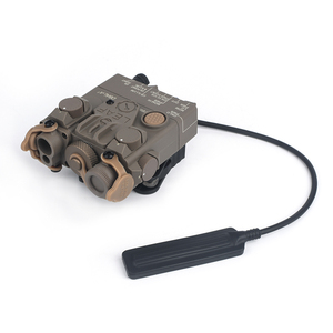 WADSN DBAL- WDX039 - Viseur à point rouge tactique avec batterie CR123A - 150g - Léger - Nylon plastique BK/DE - Accessoire de chasse - Product Image 1