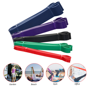 Bande élastique de résistance de 208cm, en Latex naturel, pour l'entraînement de force, le Yoga, la gymnastique à domicile, le Fitness, l'entraînement - Product Image 6