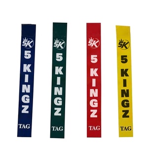 Ceintures de rugby 5KINGZ SPORTS jaunes et noires, écologiques, légères, durables, pour les matchs, équipement de soutien sportif promotionnel - Product Image 2