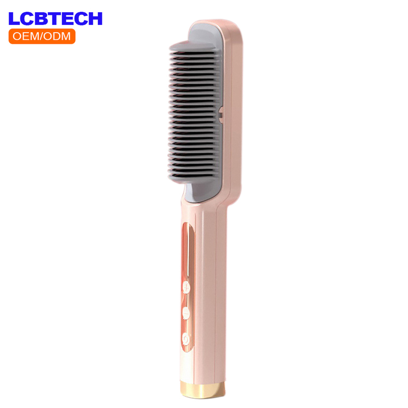 Electric Beard Straightening Brush Comb Hair