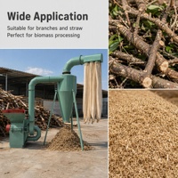 Machine multifonctionnelle pour broyer la sciure de bois, déchiqueteuse de branches de bois pour la biomasse, matière première