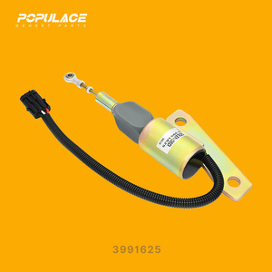 Válvula solenoide de parada Populace 3991625 para piezas de generadores diésel - Product Image 1