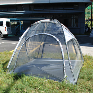 Tente bulle - Tente igloo instantanée - Tente de jardin pour 4 personnes - <span class=keywords><strong>Grand</strong></span> pod surdimensionné résistant aux intempéries - Protection contre le froid pour le <span class=keywords><strong>camping</strong></span> - Product Image 5