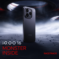 Nouveau Smartphone VIVO IQOO 16 5G Original 2026 avec Écran 2K de 6,85 Pouces, Puce de Jeu Snapdragon 8 Gen 6, Batterie 8400 mAh, OriginOS 7