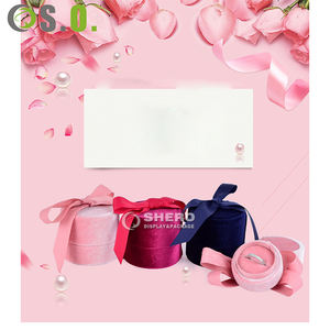 Caja de Joyería de Terciopelo, Empaque Personalizado con Logotipo, Cajas de Joyería de Gamuza - Product Image 6