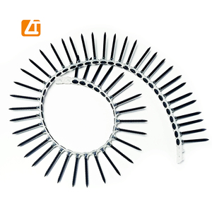 Đen Collated Tự Khai Thác Tốt Chủ Đề Thô Vách Thạch Cao Vít Thạch Cao Vít Với Dải Nhựa - Product Image 4