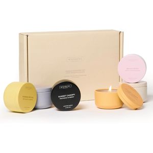 Juego de Velas Aromáticas LANJO, 6 Velas de Soya Perfumadas de 1.4 Oz para Aromaterapia, Relajación, Yoga y Meditación - Product Image 6