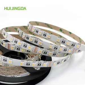 Оптовая продажа 10 мм PCB 24 В 5 М 5050 SMD RGBW ip20 гибкая светодиодная лента/умная световая лента