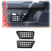 Étagère de rangement pour panneau de porte avant en aluminium ApexRide pour TOYOTA TACOMA 2016-2023, accessoires intérieurs