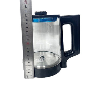 KSD-888-2 Bottom Fill Water <b>Kettle</b> Glass With Stainless Steel Cover Modern Design Lightweight 17cm - Product Image 5