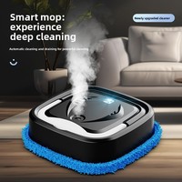 Robot aspirateur ménager, laveur, humidificateur, nettoyeur de sols, alimenté par USB, commande mécanique P6
