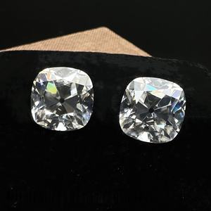 Piedras Sueltas de Moissanita Culet Cut con Forma de Cojín Alargado VVS, Creadas en Laboratorio, Certificadas por GRA, para Anillo de Compromiso con Efecto de Juego de Color - Product Image 3