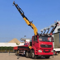 Grue télescopique hydraulique montée sur camion 360 ° -410 °   Système hydraulique complet pour le levage de matériaux de construction et l'ingénierie routière