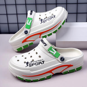 Herensandalen voor buiten, zomer, teenslippers, strandschoenen, gespsluiting, Koreaanse stijl, casual, ademend, met printpatroon - Product Image 6