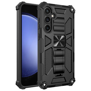 <span class=keywords><strong>Support</strong></span> de <span class=keywords><strong>voiture</strong></span> magnétique antichoc à l'intérieur de la coque arrière de la béquille pour <span class=keywords><strong>Samsung</strong></span> S23 FE /S24/ <span class=keywords><strong>S21</strong></span>/ S20 - Product Image 2