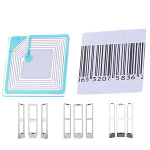 의류 매장 소매 도난 방지 저렴한 수입 EAS AM 경보 시스템 보안 소프트 라벨 UHF RFID 태그