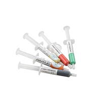 Pâte à polir pour diamant synthétique, 5g, en seringue, double usage eau/huile, pour moulage, jade, carbure, verre, polissage de précision et miroir