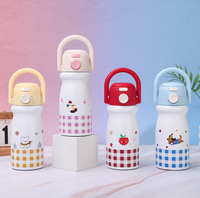 Bouteille d'eau isotherme sous vide en acier inoxydable 316 avec logo personnalisé pour enfants, anti-fuite, avec poignée et couvercle à ouverture rapide, vente en gros usine