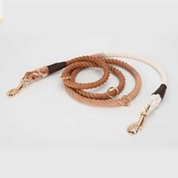 Collier et laisse pour chien de qualité supérieure, doux, tendance, dégradé, tissé à la main, résistant, pour les propriétaires d'animaux internationaux
