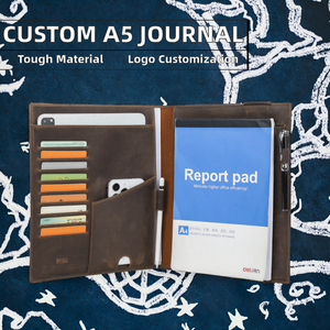Chất lượng cao heading văn phòng phẩm khuyến mãi văn phòng kinh doanh cá nhân in chấm lót PU da A5 bìa cứng máy tính xách tay - Product Image 2