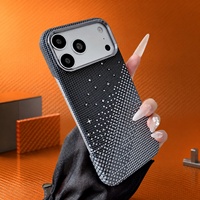 Funda de Teléfono de Fibra de Carbono Forjada, de Lujo, Resistente a Impactos, para iPhone