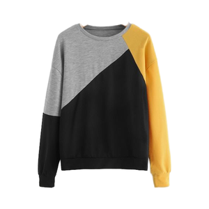 Sudadera de Forro Polar con Bordado a Cuadros para Mujer, Moda Otoño Invierno, Estilo Urbano Hip Hop, Elástica, Lavada, Marca Screen - Product Image 1