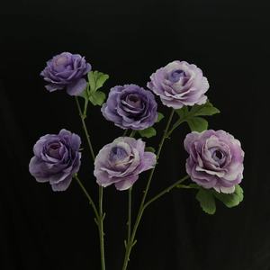 Fleurs artificielles de pivoine Junheyuan, branche unique, fleurs en soie pour décorations de mariage et de maison, vente en gros transfrontalière - Product Image 1