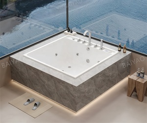 Baignoire ronde en plastique portable à capsule Jacozy <span class=keywords><strong>Spa</strong></span> pour adulte avec robinet de douche et drain et poignée - Product Image 6