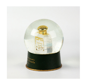 Palle di Neve Personalizzate in Resina con Paesaggi, Globo d'Acqua Scintillante, Magnifico Ornamento Souvenir, Regali Musicali, Amore, Buddismo - Product Image 1