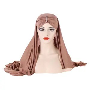Vrouwen Lady Ninja Head Cover Modale Moslim Hoofddoek Binnenste Hijab Caps Islamic Undersjaal Ninja Hijab Sjaal Muts Muts Bonnet