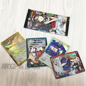 Cubierta de inicio de juego de cartas de intercambio holográfica personalizada de alta calidad y caja de refuerzo TCG