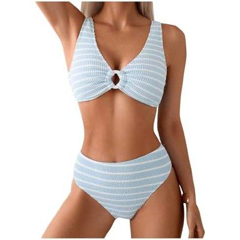 ลายทางสีฟ้าขาว