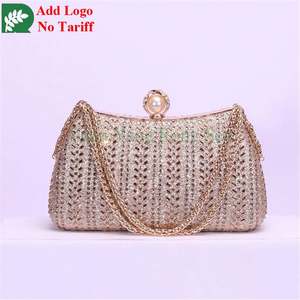 Modische Damen Brautjungfern Clutch Abendtasche für Abschlussball Cocktailparty Hochzeit Verlobung - Product Image 4