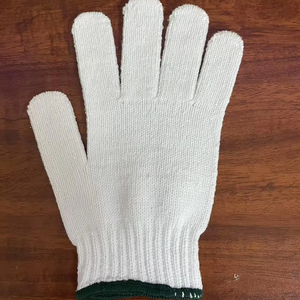 ถุงมือทำงานกลางแจ้งสำหรับอุตสาหกรรม ยี่ห้อเวียดนาม ขายดี น้ำหนัก 450 กรัม-1000 กรัม/โหล ทนทาน ผลิตจากผ้า TC (ผ้าฝ้าย 40% โพลีเอสเตอร์ 60%) ระบายอากาศได้ดี พร้อมปลอกนิรภัย - Product Image 1