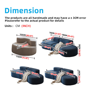 Tanzuo Unisofa chambre dans une boîte extérieure emballée pliée pliée places pliées courbé <span class=keywords><strong>magique</strong></span> chine étage coin Compression canapé - Product Image 6