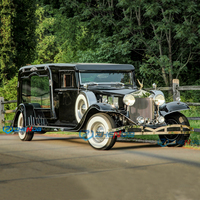 Cercueil funéraire classique de style maître électrique noir de haute qualité transport spécial pour les funérailles