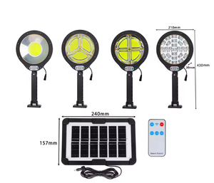 Lámpara Solar LED para Calle con Control Remoto, 100W, IP67, Impermeable y Resistente al Polvo, Estándar Europeo, Bajo Consumo, para Jardín - Product Image 1