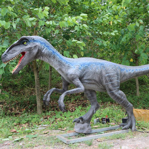 Modèle de Raptor simulé, Velociraptor mécanique, <span class=keywords><strong>dinosaure</strong></span> électronique, <span class=keywords><strong>Jurassic</strong></span> <span class=keywords><strong>World</strong></span>, bleu - Product Image 4