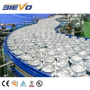 Whole Line Full Automatic Carbonated Beverage Aluminum Tin Can Filling Machine