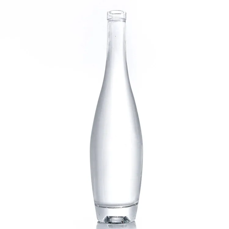סיטונאי ברור שונה גדלים קרח יין זכוכית אריזת בקבוק עם מיני מכסים
