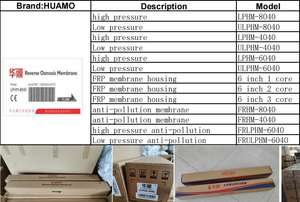 <span class=keywords><strong>Cartucho</strong></span> de 8 pulgadas de membrana RO 8040 de alto rechazo para sistemas de tratamiento de agua industrial Suministro directo de fábrica, certificado ISO - Product Image 3