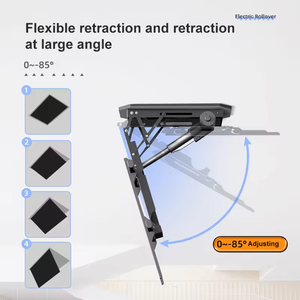 Giá đỡ TV trần đa hướng tự động Zeno Factory, điều chỉnh được 50-90 inch, giá đỡ tường TV âm tường, màn hình điện tử gập xuống - Product Image 3