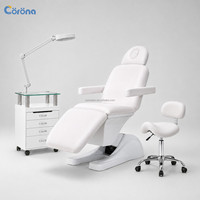 Table de soin électrique professionnelle réglable pour salon de beauté et spa